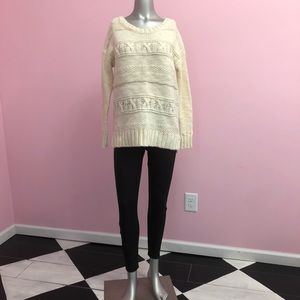 American Eagle chunky cable knit sweater